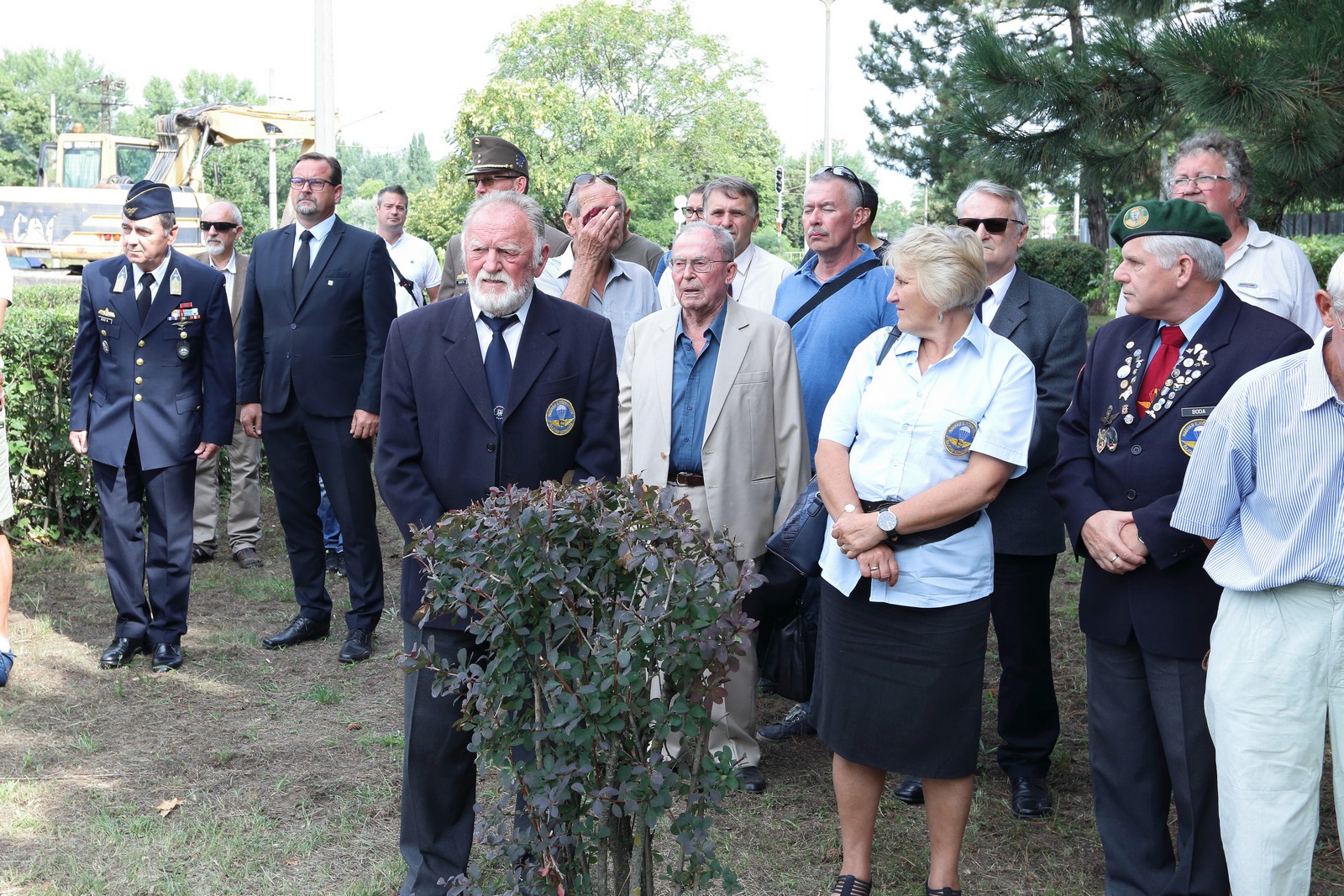 Megemlékezés a 62. Önálló Ejtőernyős Zászlóaljról